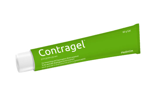 Tube de gel contraceptif Contragel